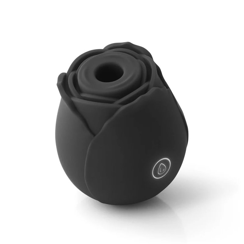 NS Novelties Inya: The Rose Air Pulse Toy (Black)