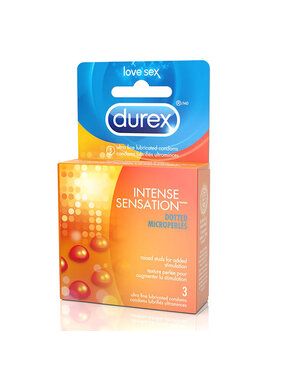 Durex Condoms Durex Intense Sensation Condoms 3 Pack