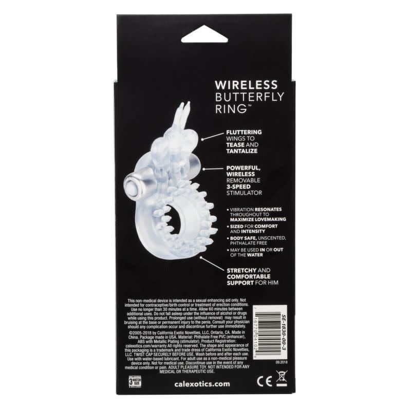 Cal Exotics Wireless Butterfly Ring