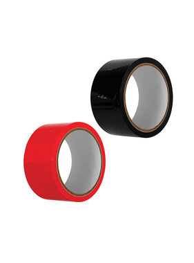 Evolved Toys Eve's Fetish Dreams Bondage Tape 2-Pack (Red/Black)