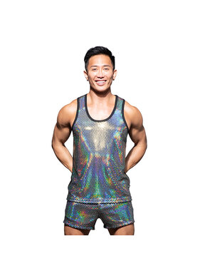 Andrew Christian Menswear Disco Mesh Tank