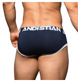 Andrew Christian Menswear CoolFlex Modal Active Brief w/ Show-It (Navy)