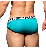 Andrew Christian Menswear CoolFlex Modal Active Brief w/ Show-It (Teal)