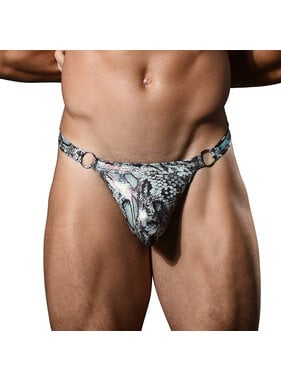 Andrew Christian Menswear Python Ring Thong w/ Almost Naked