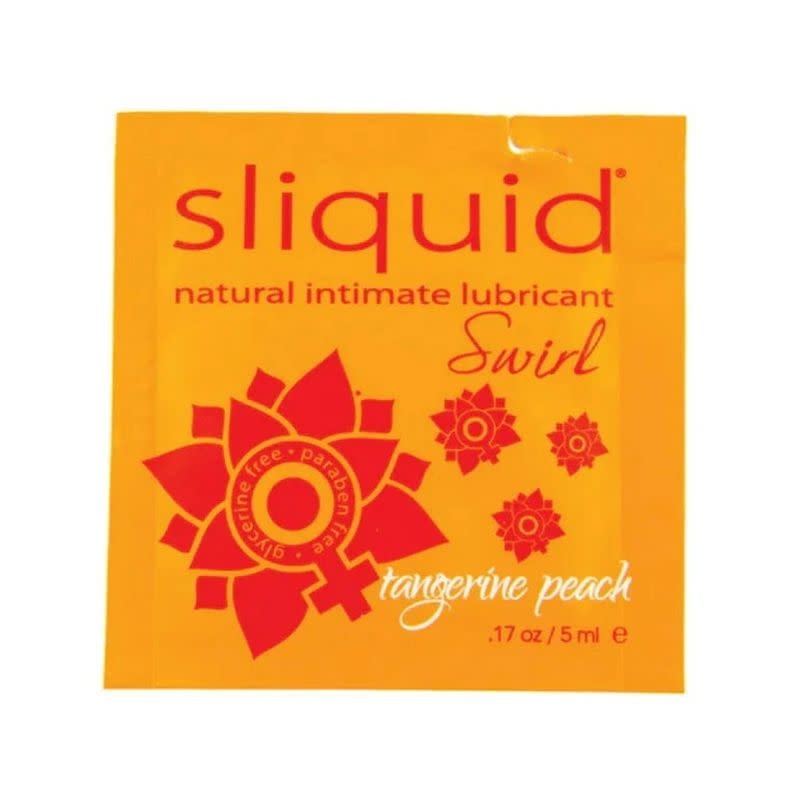 Sliquid Lubricants Sliquid Organics Swirl Flavoured Lubricant [Foil Pack] 0.17 oz /5 ml