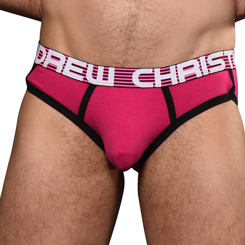 Andrew Christian Menswear ALMOST NAKED Retro Brief (Pink)