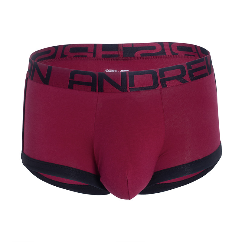 Andrew Christian Menswear TROPHY BOY For Hung Guys Boxer (Burgundy)