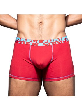 Andrew Christian Menswear ALMOST NAKED Hang-Free Boxer (Red)