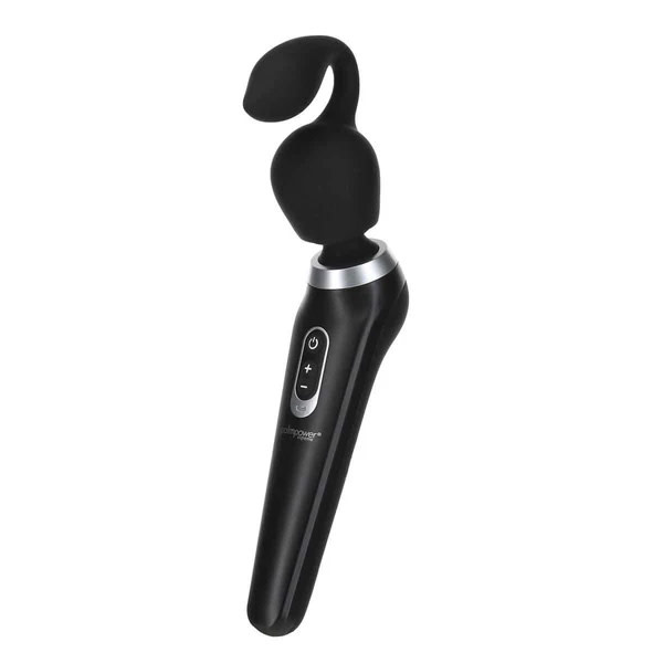 BMS Enterprises PalmPower Extreme Curl Silicone Massage Head (Black)