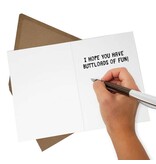 Sleazy Greetings Greeting Card: Sweet Cheeks