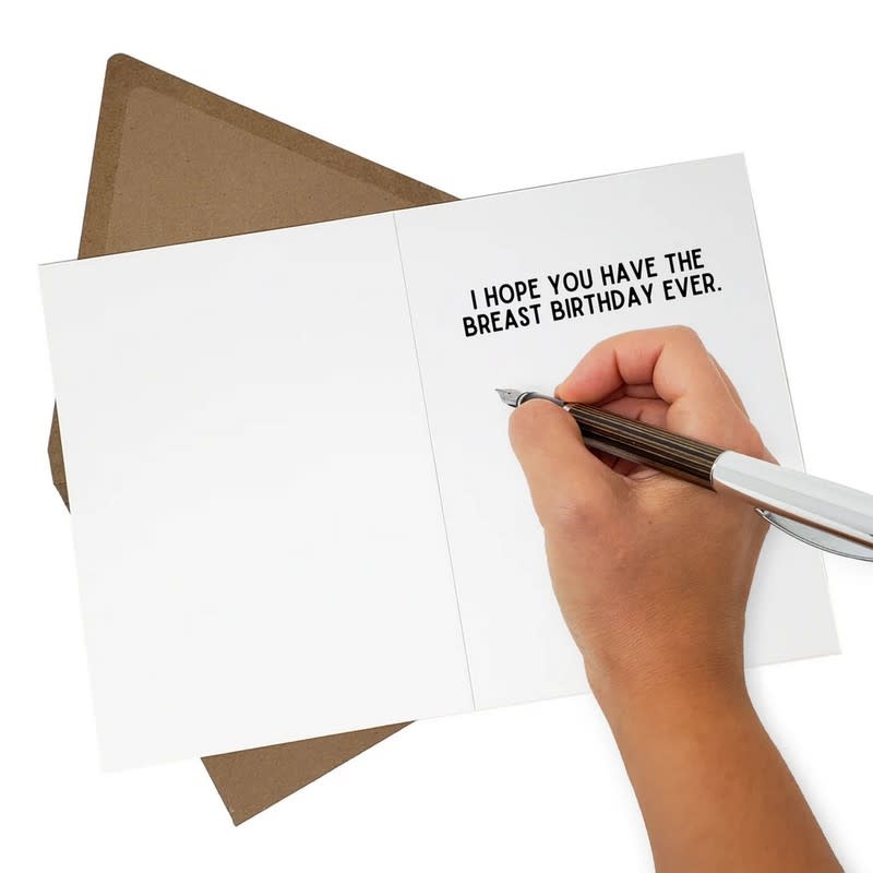 Sleazy Greetings Greeting Card: Tit's Your Birthday