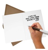 Sleazy Greetings Greeting Card: Have A Willy Great Birthday