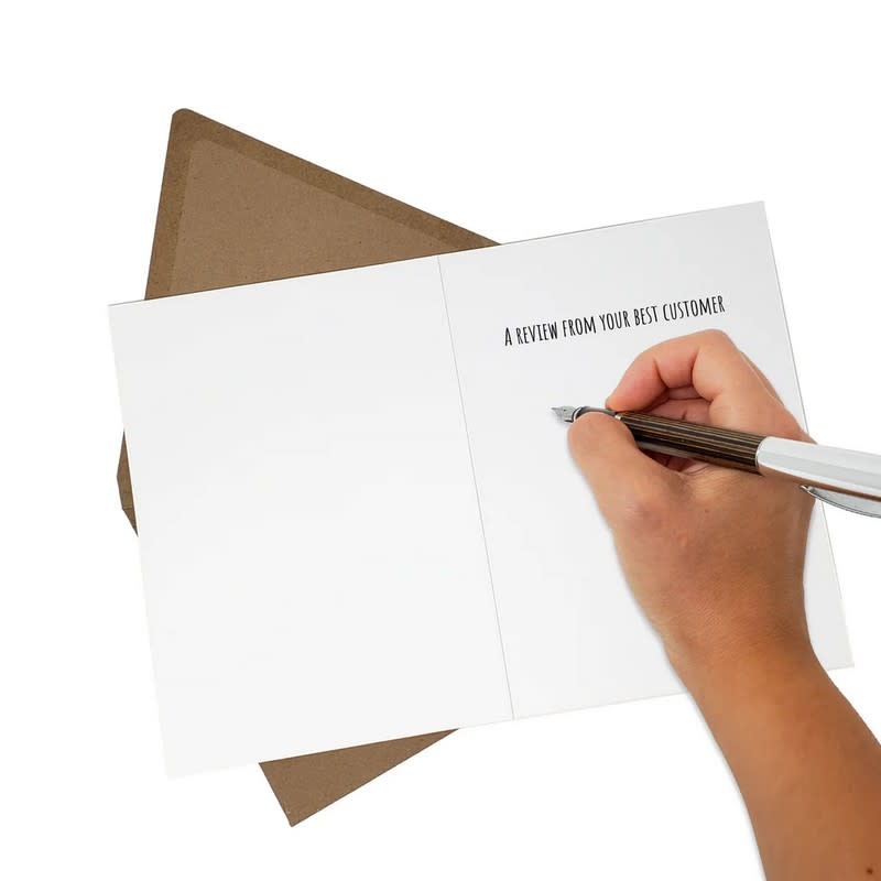 Sleazy Greetings Greeting Card: Excellent In Bed
