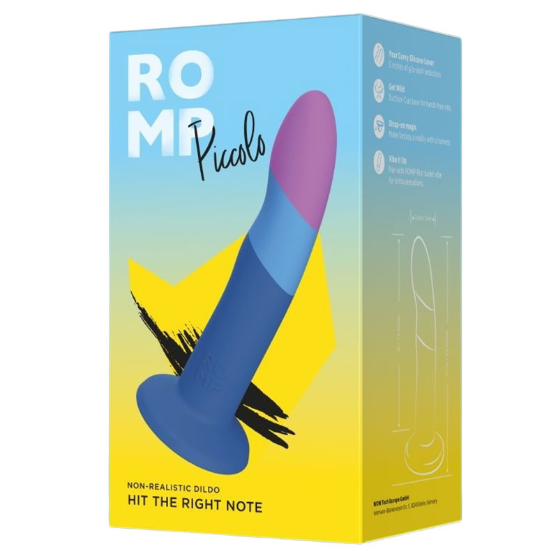 WOW Tech International Romp: Piccolo Silicone Dildo