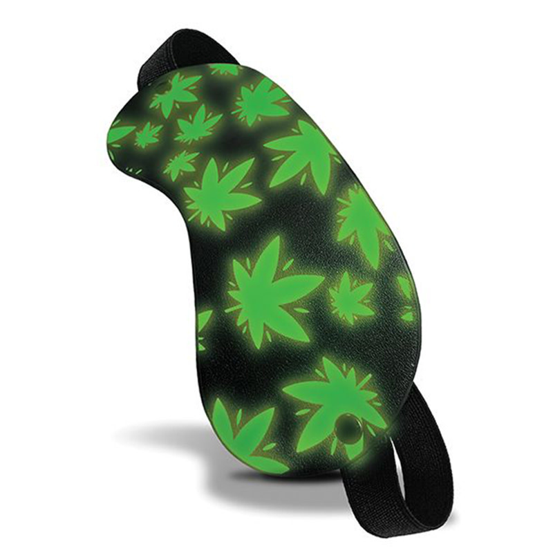 Global Novelties LLC Stoner Vibes: Glow in the Dark Blindfold