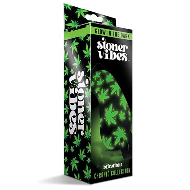 Global Novelties LLC Stoner Vibes: Glow in the Dark Blindfold