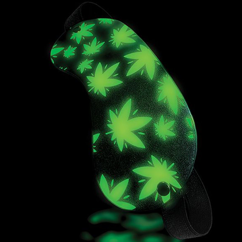 Global Novelties LLC Stoner Vibes: Glow in the Dark Blindfold