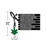 Global Novelties LLC Stoner Vibes: Glow in the Dark Nipple Clamps