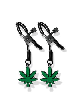 Global Novelties LLC Stoner Vibes: Glow in the Dark Nipple Clamps