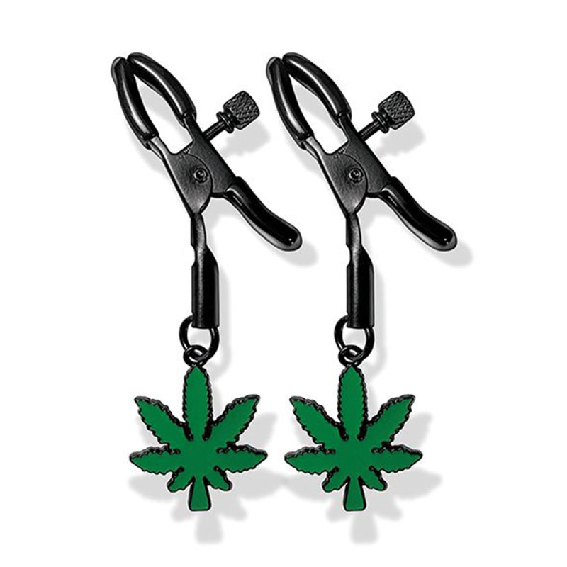 Global Novelties LLC Stoner Vibes: Glow in the Dark Nipple Clamps