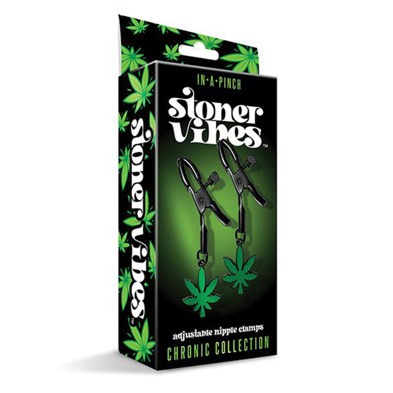 Global Novelties LLC Stoner Vibes: Glow in the Dark Nipple Clamps