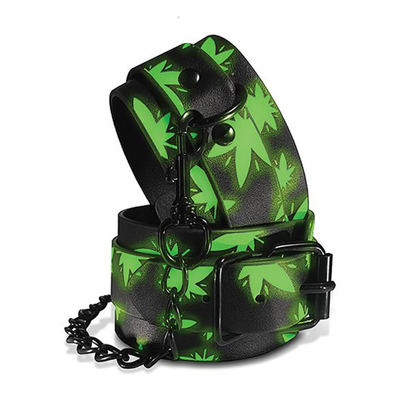 Global Novelties LLC Stoner Vibes: Glow in the Dark Ankle Cuffs