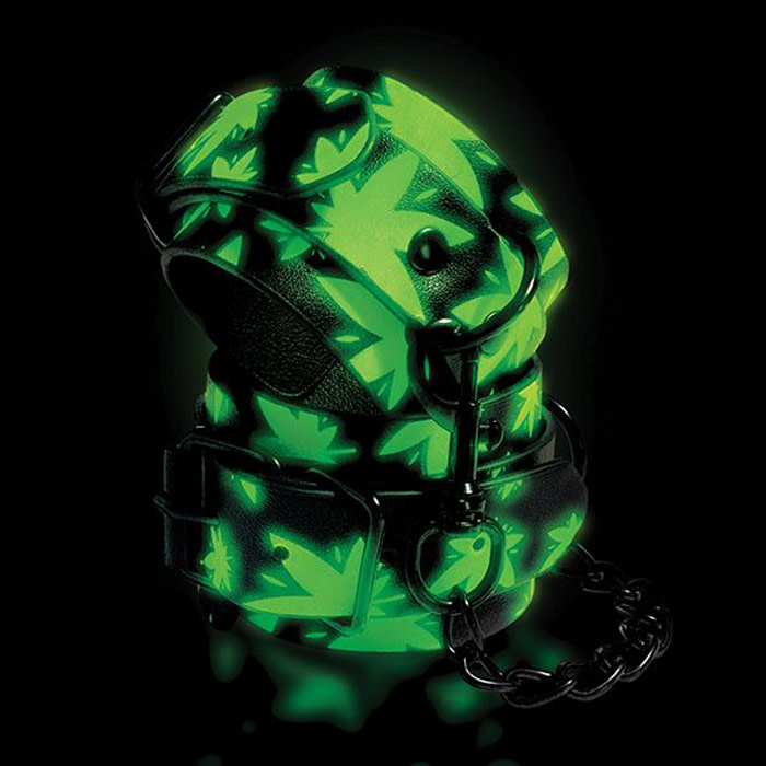 Global Novelties LLC Stoner Vibes: Glow in the Dark Ankle Cuffs