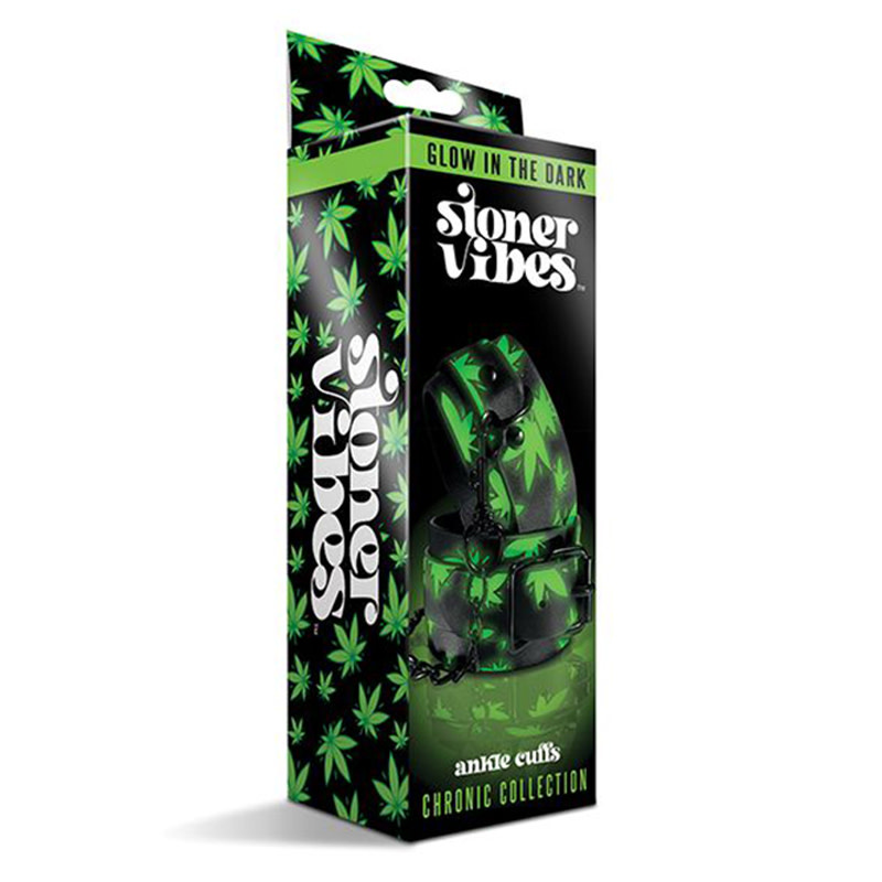 Global Novelties LLC Stoner Vibes: Glow in the Dark Ankle Cuffs