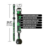 Global Novelties LLC Stoner Vibes: Glow in the Dark Breathable Ball Gag