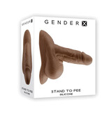 Evolved Toys Gender X Silicone Stand To Pee (Dark)