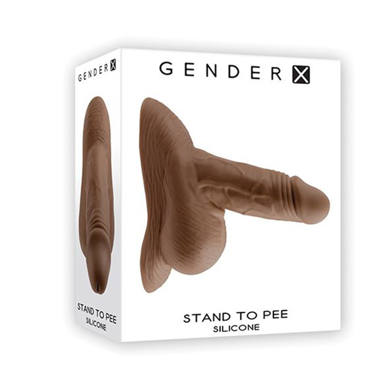 Evolved Toys Gender X Silicone Stand To Pee (Dark)