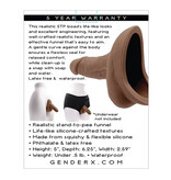 Evolved Toys Gender X Silicone Stand To Pee (Dark)