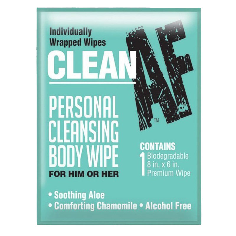 Little Genie Clean AF Personal Cleansing Body Wipes (each)