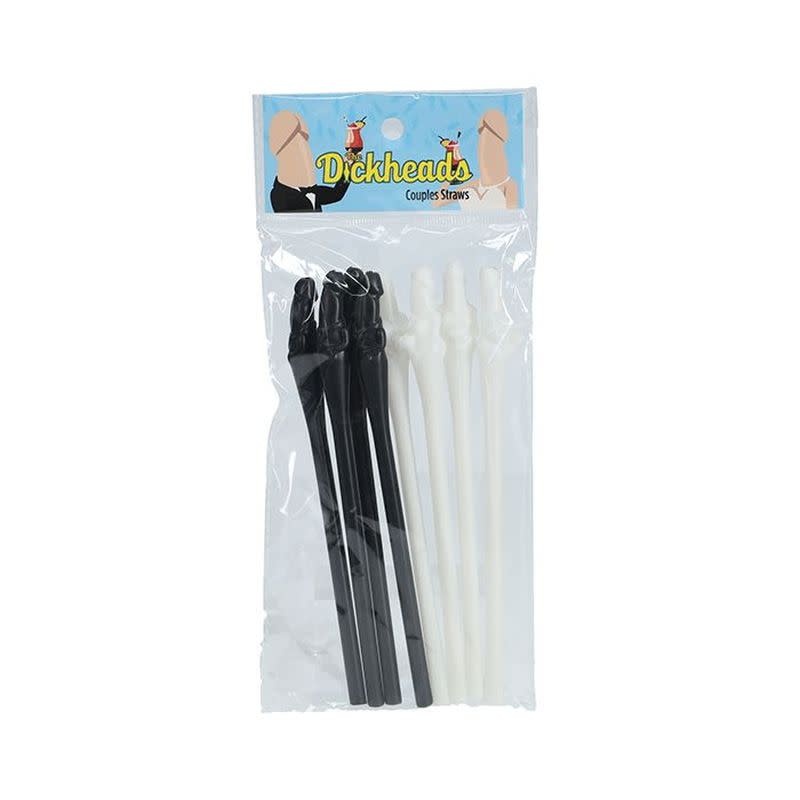 Shots America Toys The Dickheads: Couples Straws (Pack of 8)