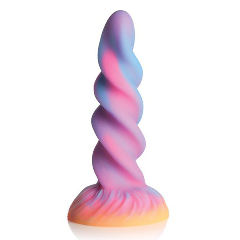 XR Brands Creature Cocks: Moon Rider Glow in the Dark Unicorn Dildo