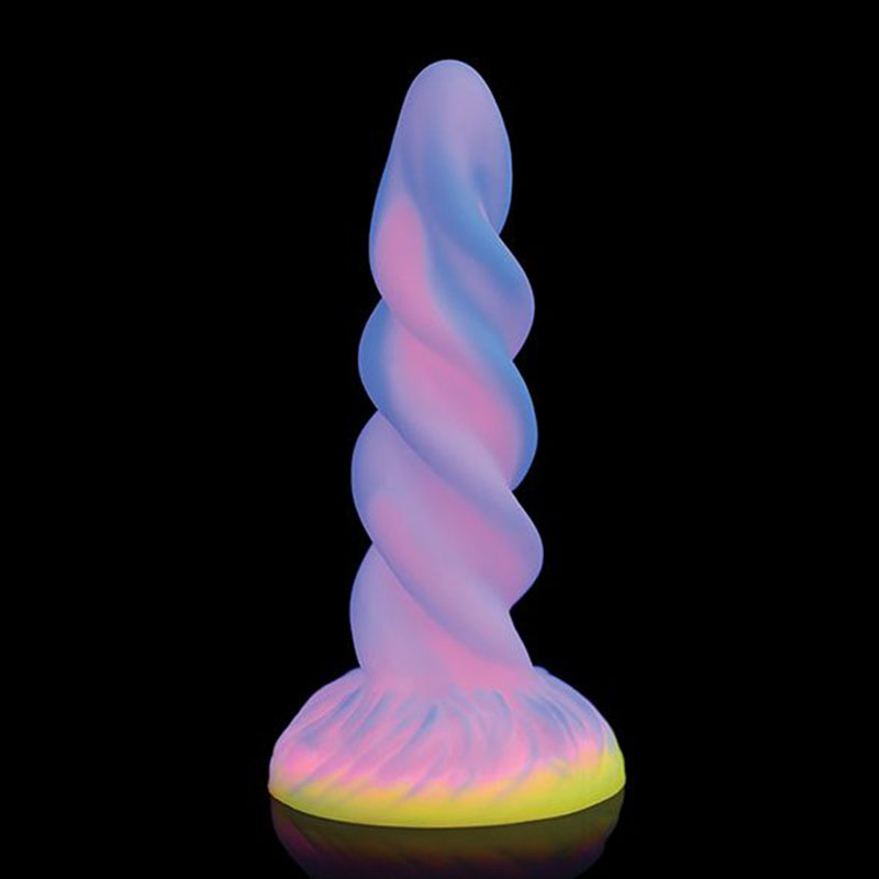 XR Brands Creature Cocks: Moon Rider Glow in the Dark Unicorn Dildo