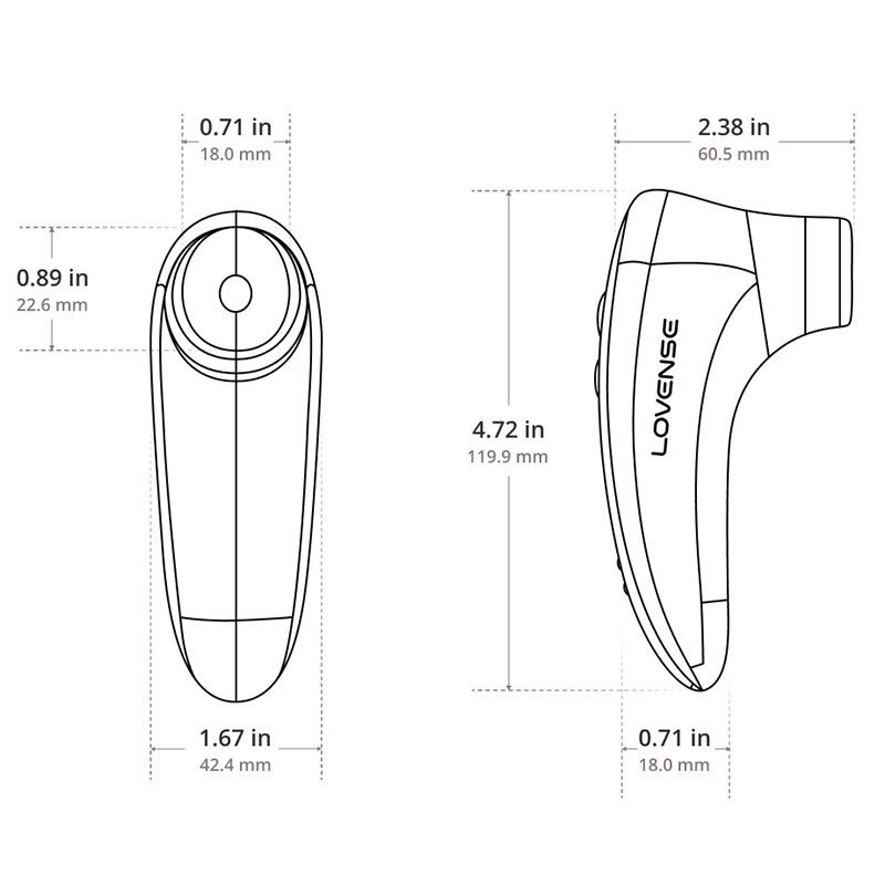 Lovense Toys Lovense: Tenera 2 Air Pulse Clitoral Stimulator