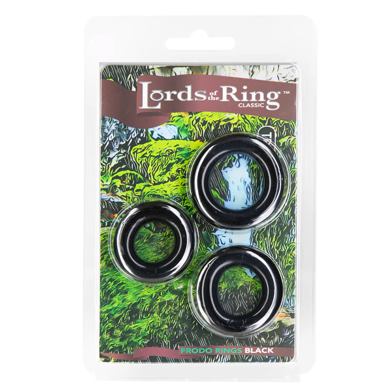 Lords of the Ring Collection: Frodo Rings (Black)