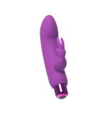 BMS Enterprises PowerBullet Alice's Bunny: Compact Dual Vibrator (Purple)