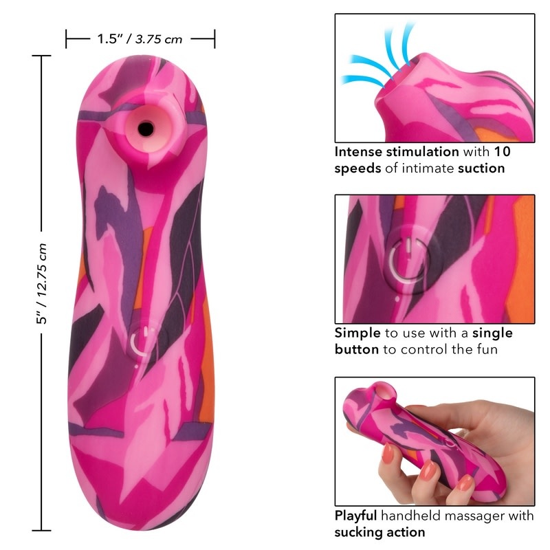Cal Exotics Naughty Bits Suck Buddy Massager