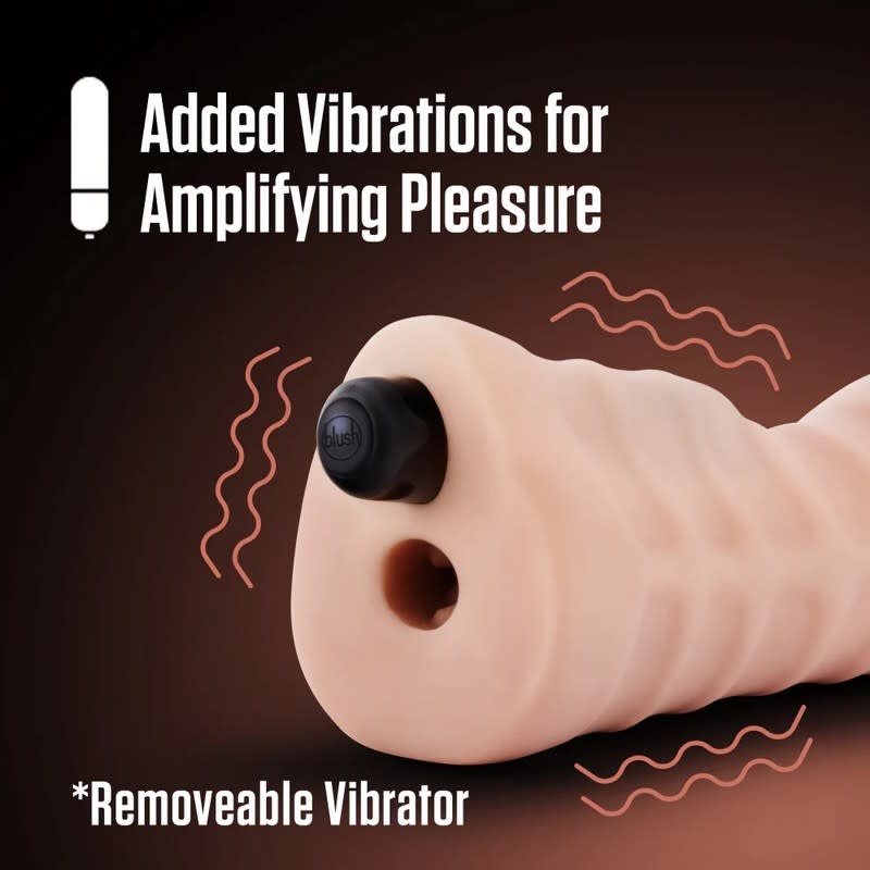 Blush Novelties Enlust Destini AI Vibrating Pussy Stroker