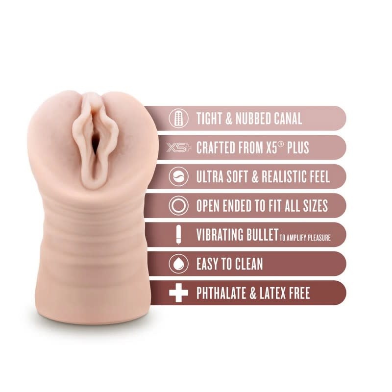 Blush Novelties Enlust Destini AI Vibrating Pussy Stroker