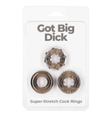 BMS Enterprises Got Big Dick Cock Rings – 3 Pack