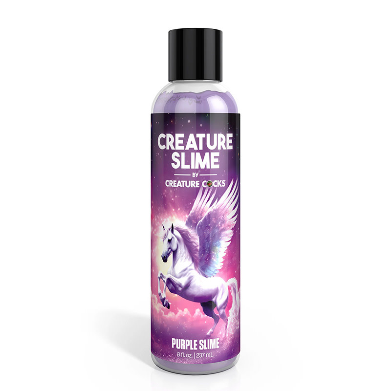XR Brands Creature Slime Water-Based Purple Slime Lubricant 8 oz (236 ml)