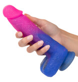 Cal Exotics Naughty Bits Ombré Hombre XL Vibrating Dildo