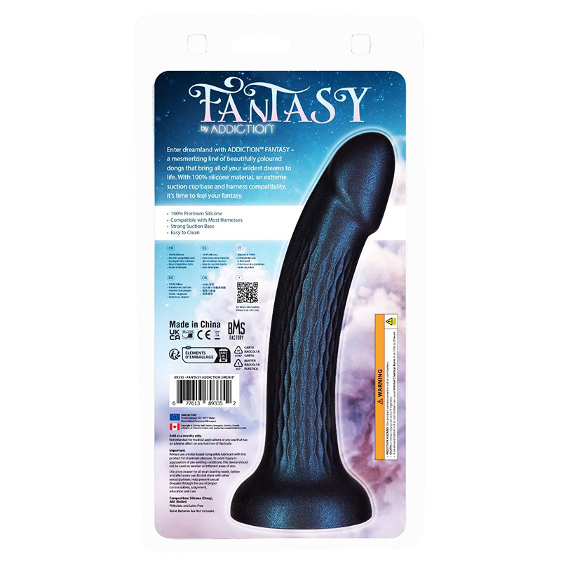 BMS Enterprises Fantasy by Addiction Siren Silicone Dildo