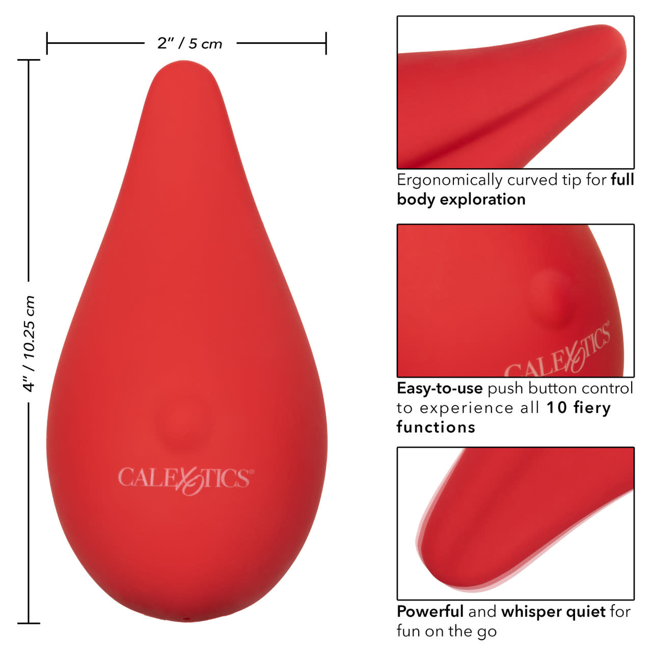 Cal Exotics Red Hot Flicker Vibe