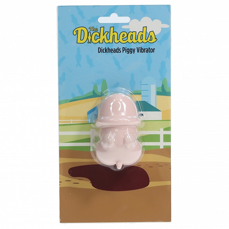 Shots America Toys The Dickheads: 10 Speed Piggy Silicone Vibrator