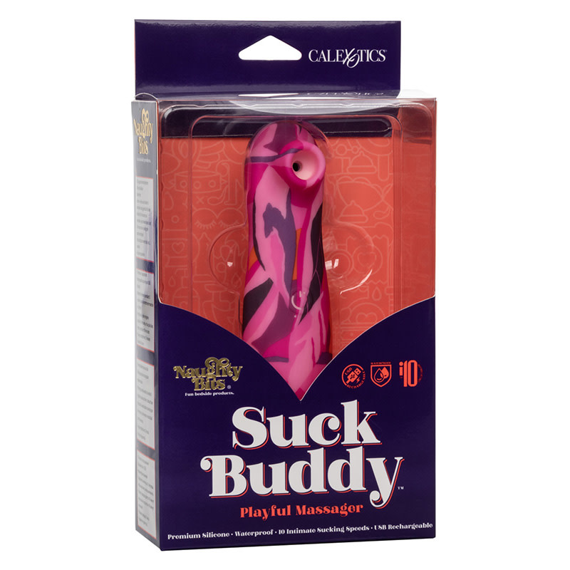 Cal Exotics Naughty Bits Suck Buddy Massager