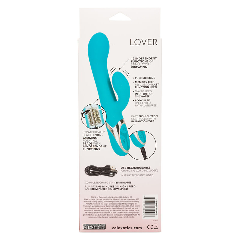 Cal Exotics Enchanted Lover Dual Vibrator
